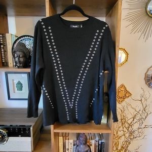 Extra 25% off Sale - Simply Be Black Sweater 28/30w - $15